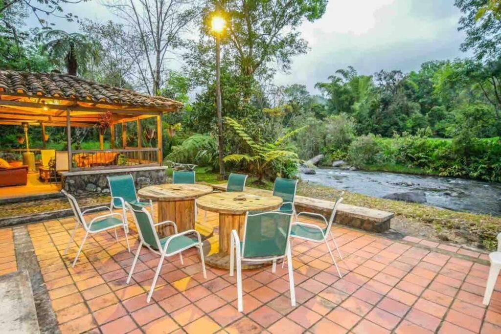 Вилла Finca Punta De Piedra Salento, Quindio Экстерьер фото