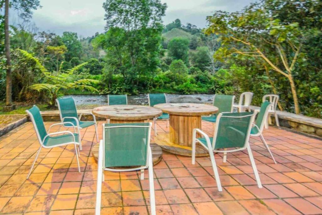 Вилла Finca Punta De Piedra Salento, Quindio Экстерьер фото